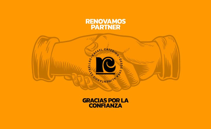 Renovamos convenio con Rafael Catering