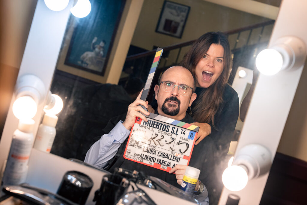 Rodaje de serie "Muertos S.L." T4 de Netflix