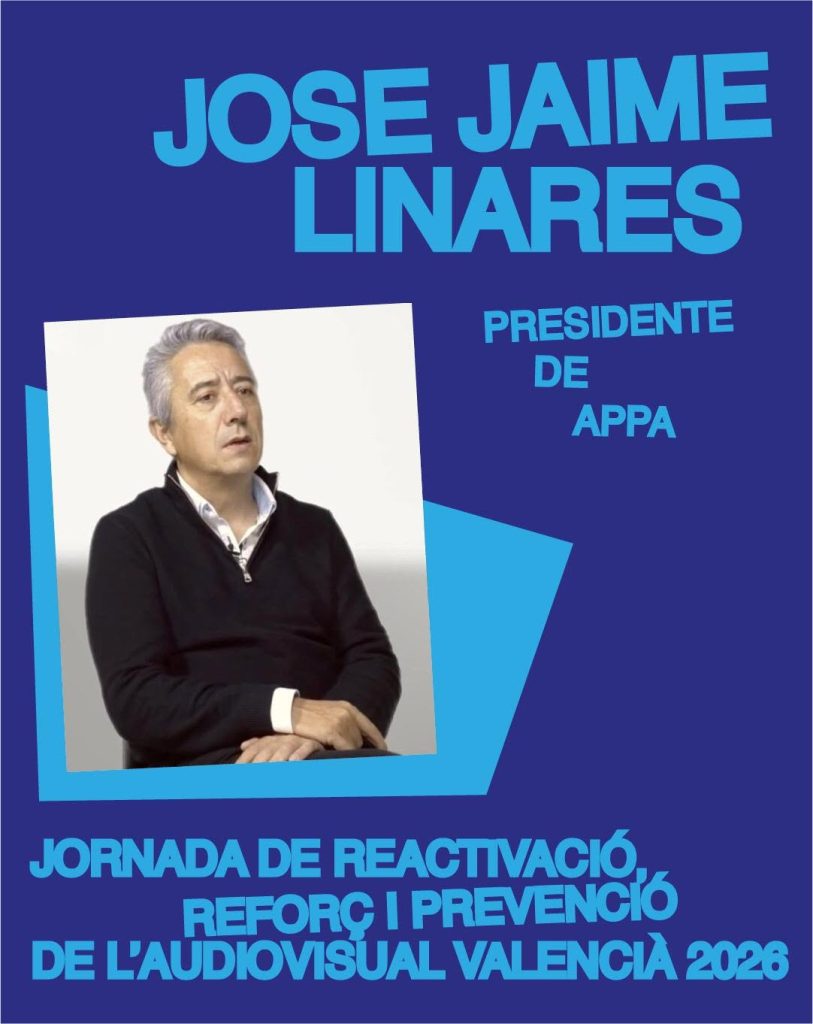 Jornada de Reactivación Audiovisual Valenciano 2026 - José Jaime Linares
